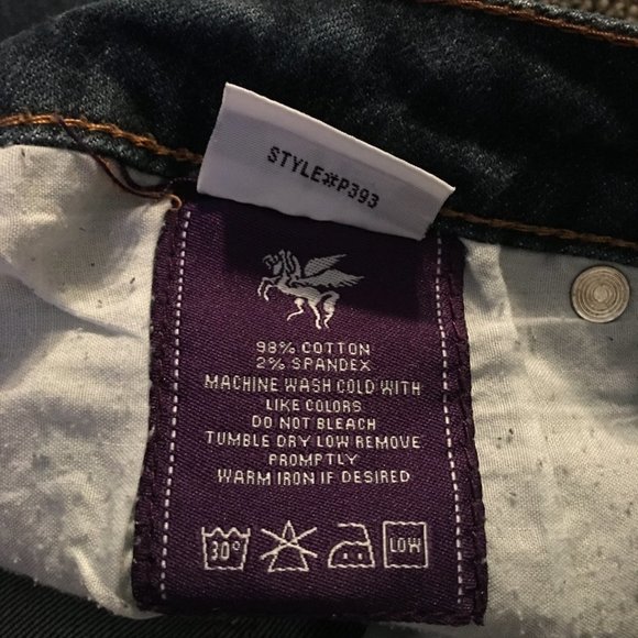 Vigoss Skinny Straight Embroidered Back Pockets  Distress 3/4 - Picture 8 of 12